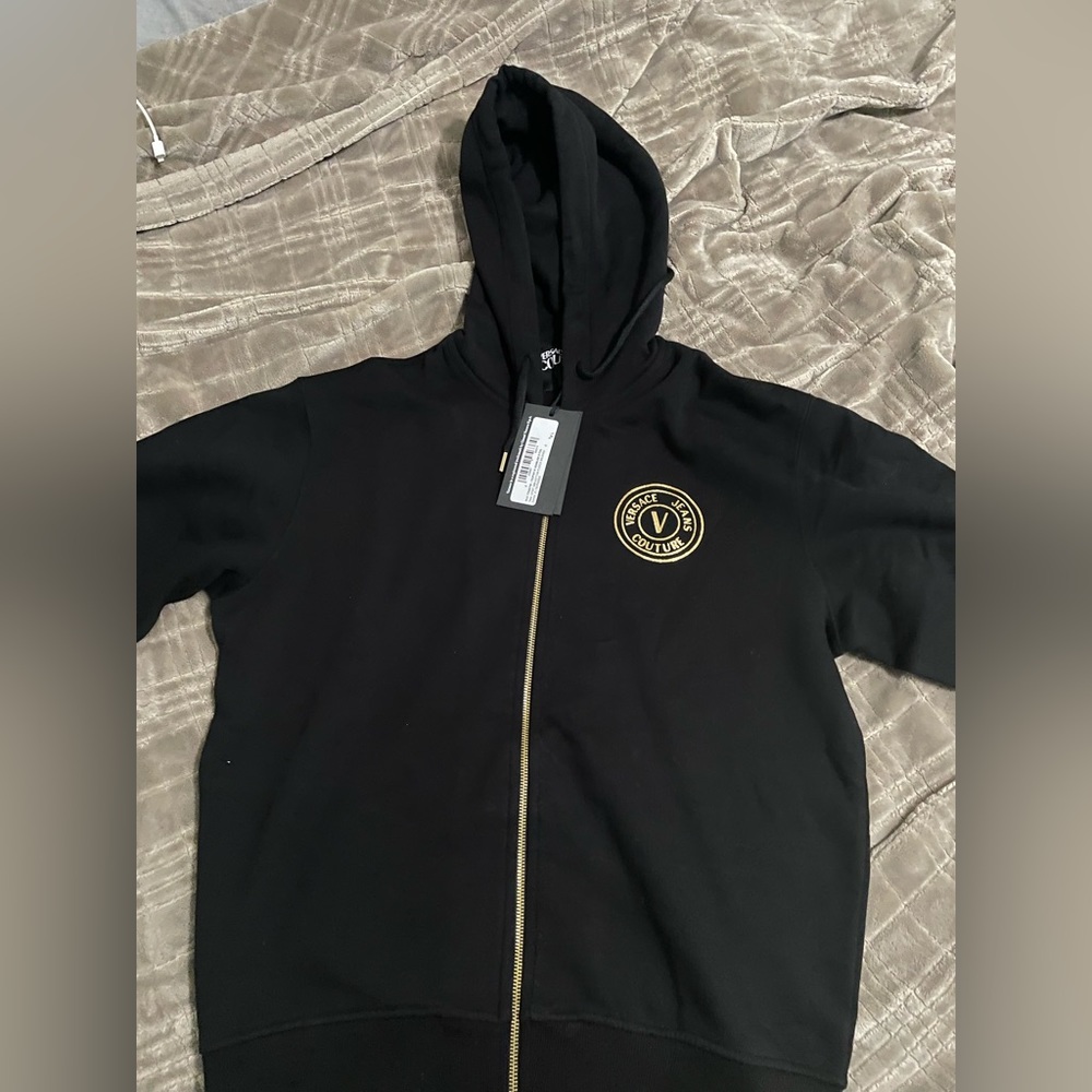 Brand new Versace ZipUp Hoodie size LARGE